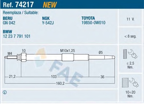 E 74217 FAE