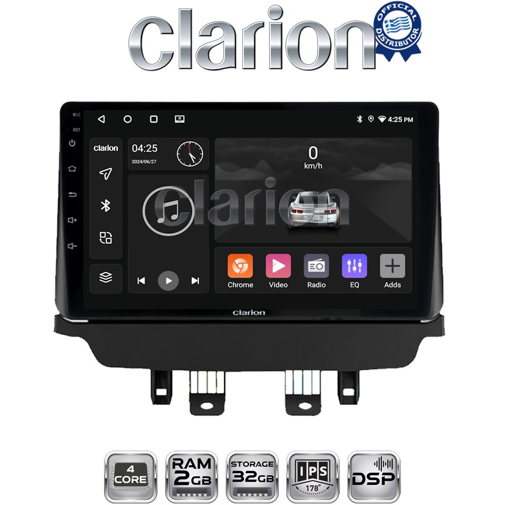 CLARION GL31442 Οθόνη OEM Multimedia Αυτοκινήτου για Mazda CX-3 2014 - 2021 (CarPlay/AndroidAuto/BT/GPS/WIFI/GPRS)