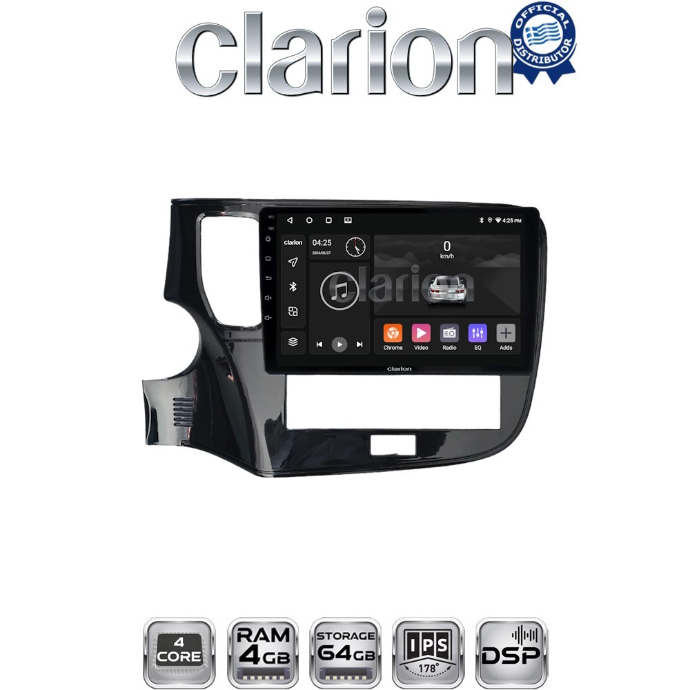 CLARION GL32894 Οθόνη OEM Multimedia Αυτοκινήτου για Mitsubishi Outlander 2020 > (CarPlay/AndroidAuto/BT/GPS/WIFI/GPRS)