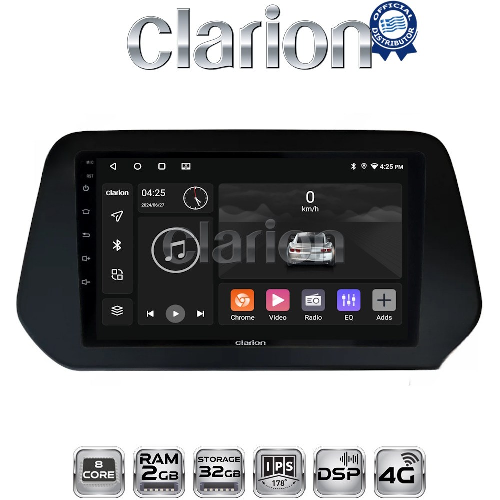 CLARION GL71573 Οθόνη OEM Multimedia Αυτοκινήτου για Suzuki Grand Vitara 2022> (CarPlay/AndroidAuto/BT/GPS/WIFI/GPRS)