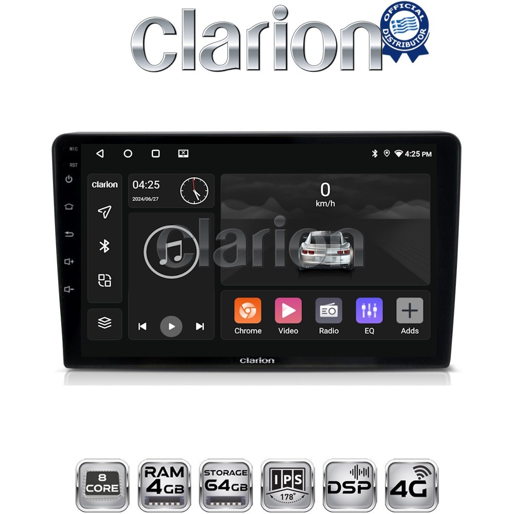 CLARION GL72086 Οθόνη OEM Multimedia Αυτοκινήτου για KIA CEED 2009>2012 (CarPlay/AndroidAuto/BT/GPS/WIFI/GPRS)